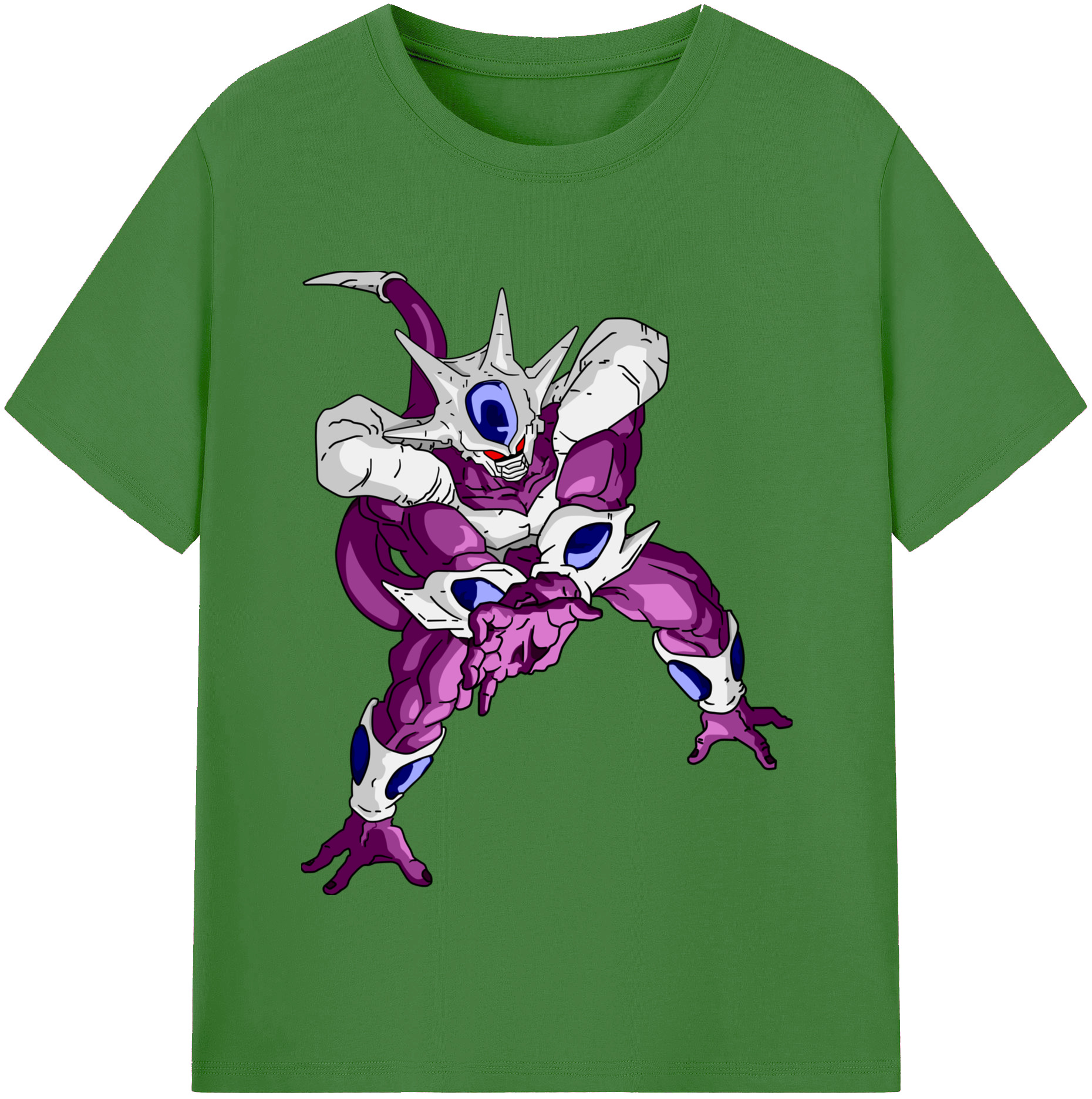 （画像用） ドラゴンボール クウラ DRAGON BALL Cooler Coora レディースカジュアルプリントTシャツ（綿100％）